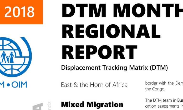 East And Horn Of Africa - Monthly Regional Update (September 2018)