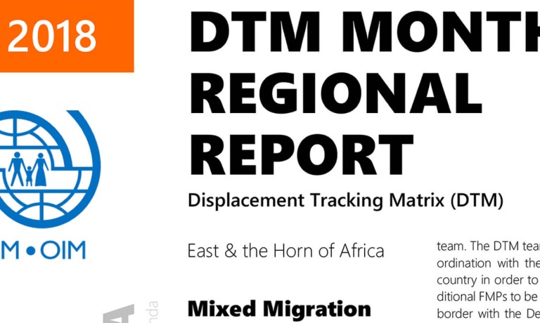 East And Horn Of Africa - Monthly Regional Update (October 2018)